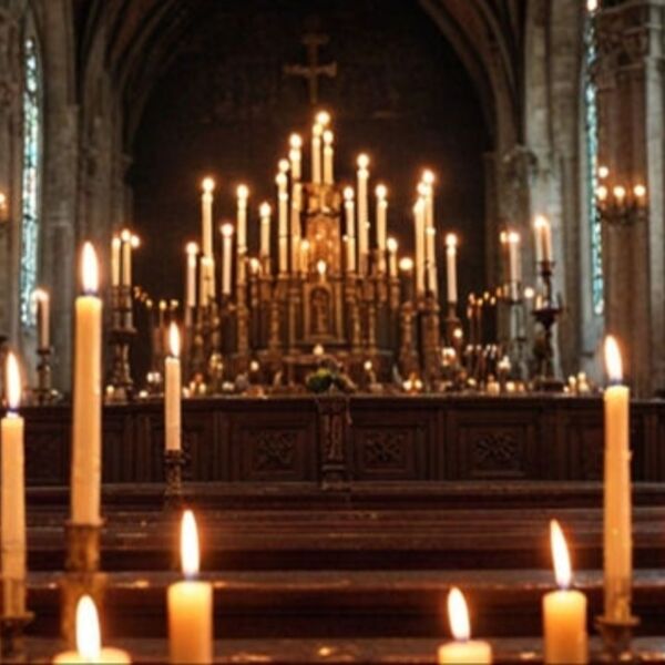 Шедевры мирового органа при свечах