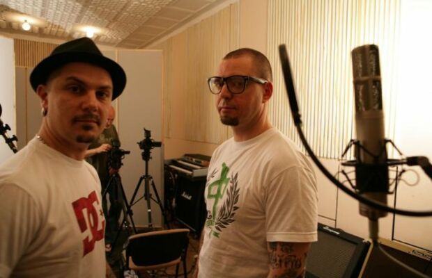    Студия "211", июль 2008, запись альбома МАНИФЕСТ