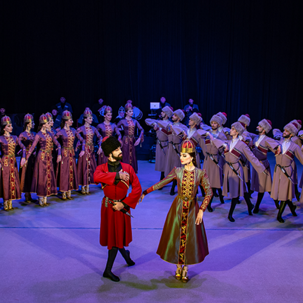 Концерт ансамбля народного танца Адыгеи «Нальмэс» «Русская музыка на Балтике»