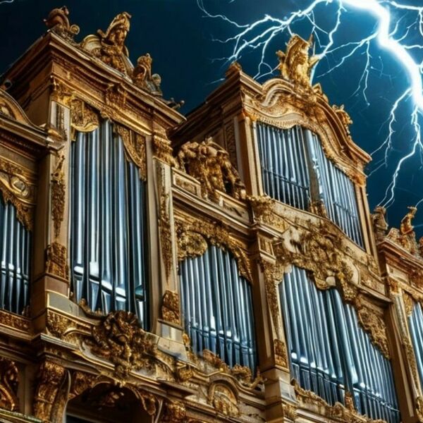 Рок-хиты на органе при свечах