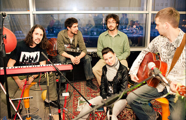 концерт Кривоструй в клубе "куб"