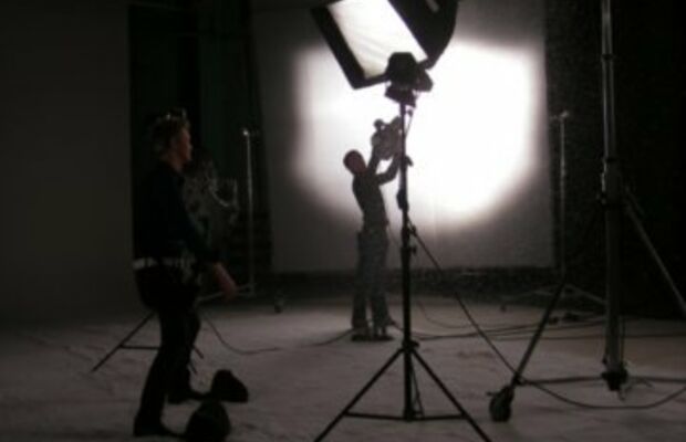 съемки клипа на песню Снежинка