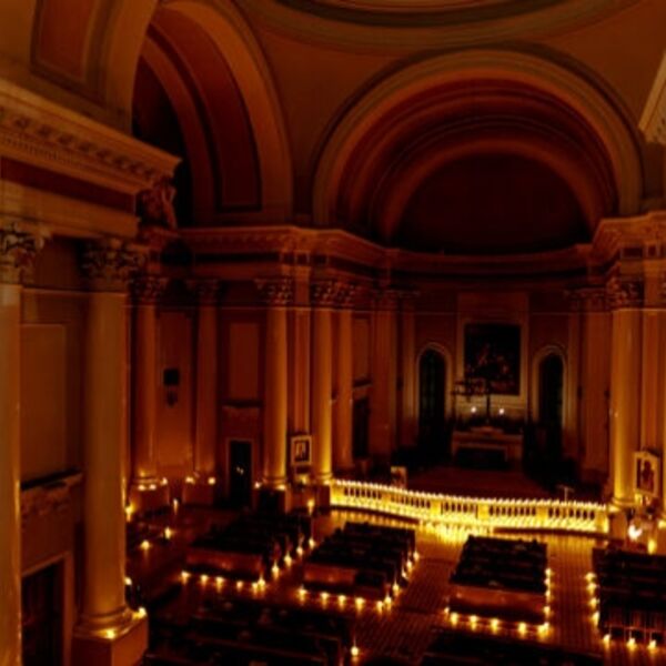 Иоганн Себастьян Бах в сиянии свечей