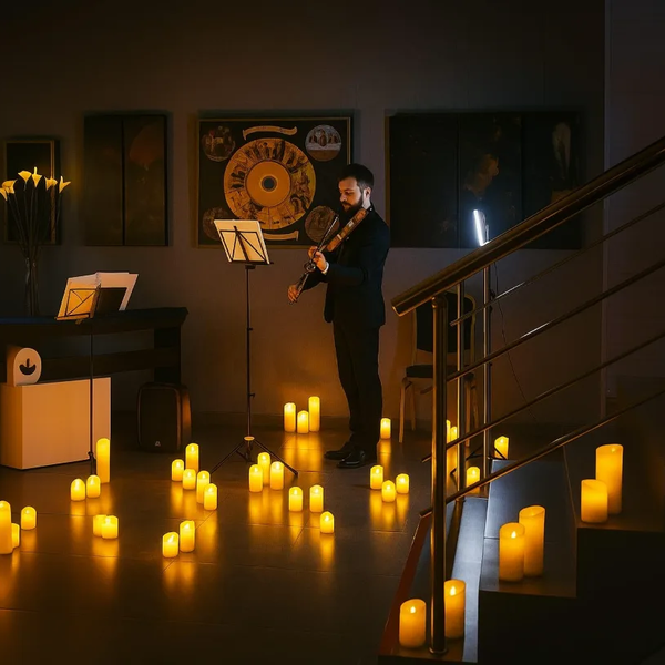 Концерт при свечах на выставке «Босх, Дюрер, Данте. Тайны земных наслаждений»