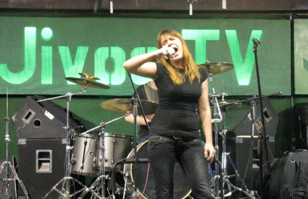 День Рождения группы "Donna Rosa" на Jivoe.TV (18.02.2012)!