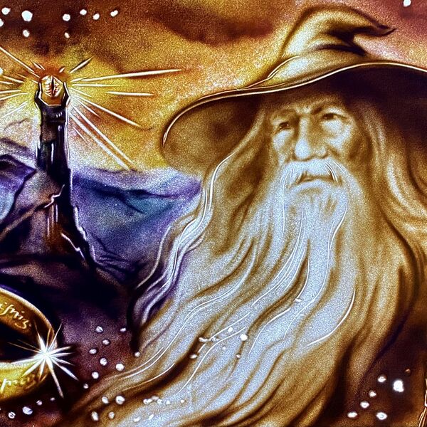 Песочное шоу Лилии Чистиной «Миры Дж.Р.Р.Толкина»