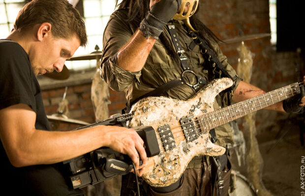 Съемки клипа "ТИХО" июль 2009