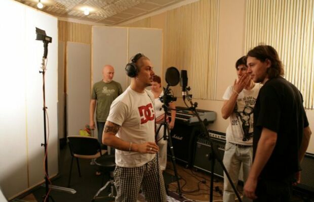    Студия "211", июль 2008, запись альбома МАНИФЕСТ