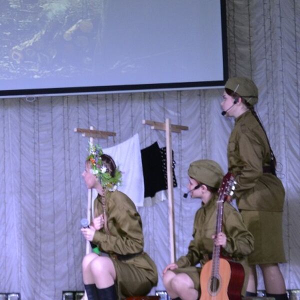 Победа в сердце каждого живёт. Театрализованный концерт