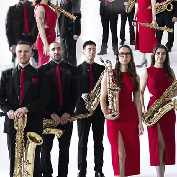 Мировые шедевры на 12 Саксофонах. Большой ансамбль саксофонов НОВО-12