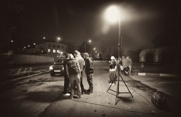 Съемки клипа "Такое чувство"