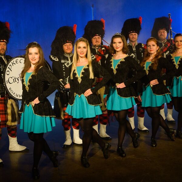 City Pipes. Ирландское шоу 2