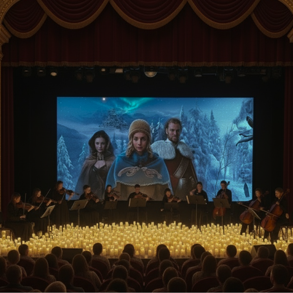 Кино, оркестр и 1000 свечей. «Путешествие к Рождественской звезде»